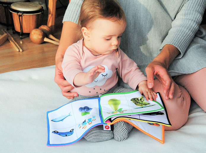 Sharing books with babies