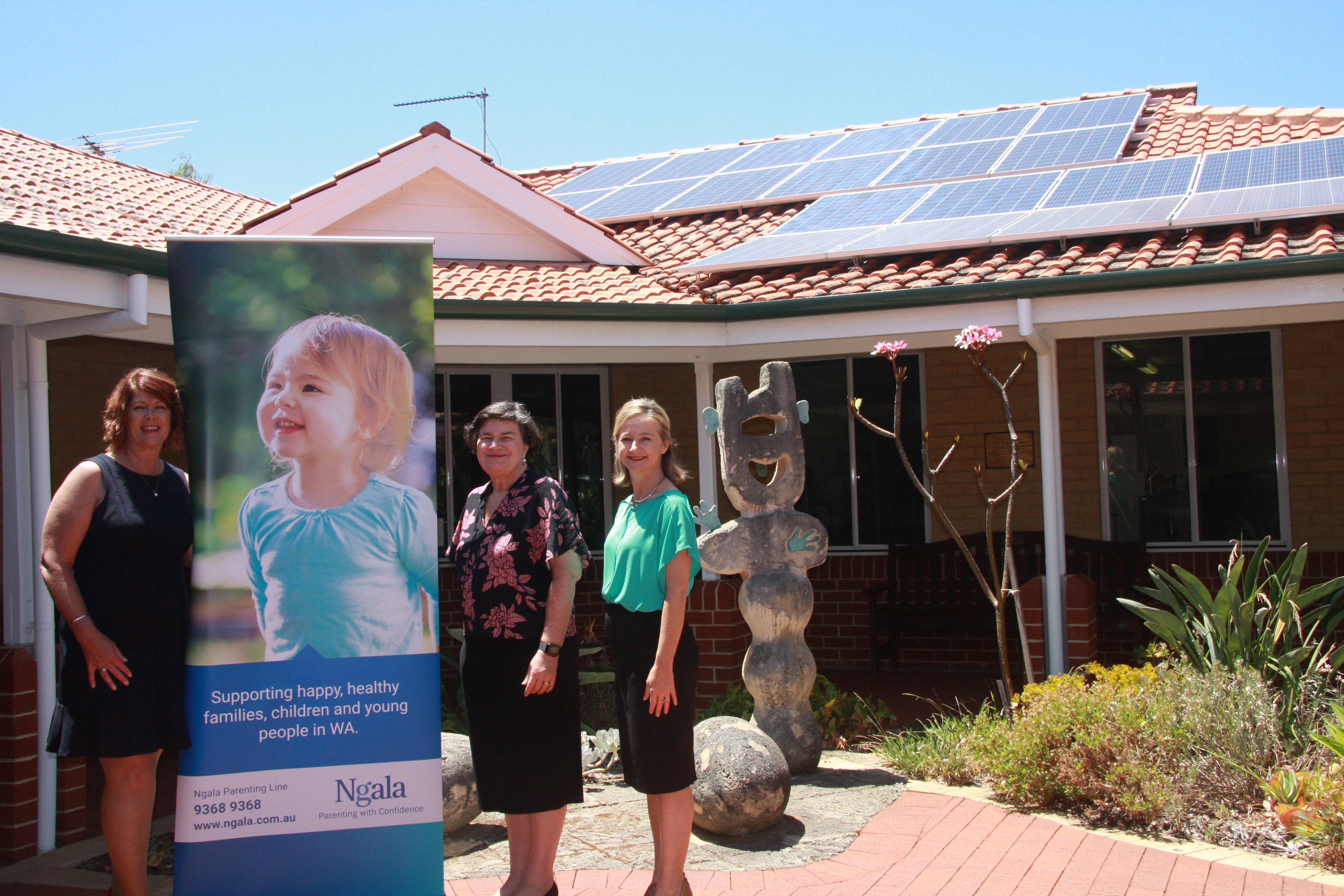 Ngala’s solar win to boost vital support services for new parents